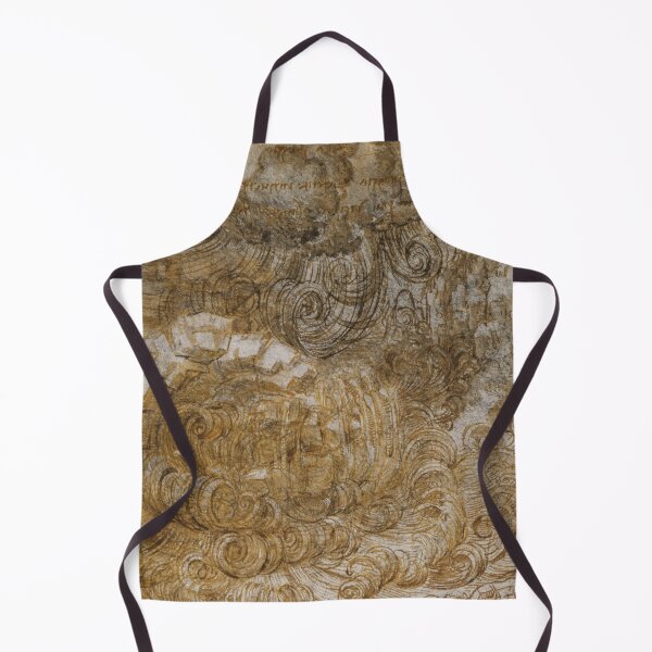 Item preview, A Deluge by Leonardo da Vinci Renaissance Storm Drawing Fine Art Print designed and sold by artofuniverse.