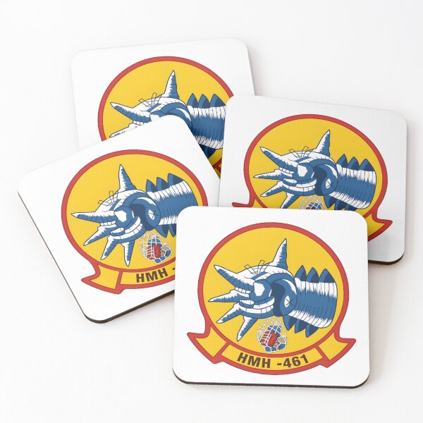 Item preview, HMH-461 Ironhorse Marine Heavy Helicopter Squadron Patch designed and sold by CharlieDesings.