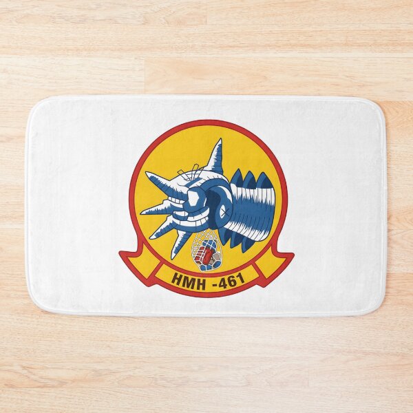 Item preview, HMH-461 Ironhorse Marine Heavy Helicopter Squadron Patch designed and sold by CharlieDesings.