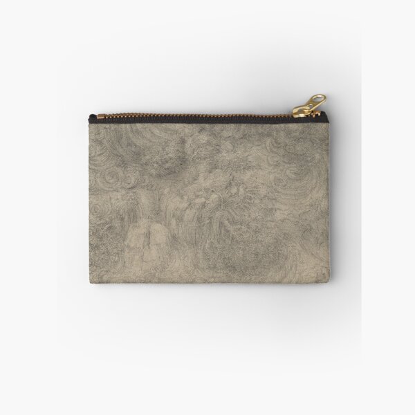 Item preview, A Deluge by Leonardo da Vinci Renaissance Storm Drawing Art Print designed and sold by artofuniverse.