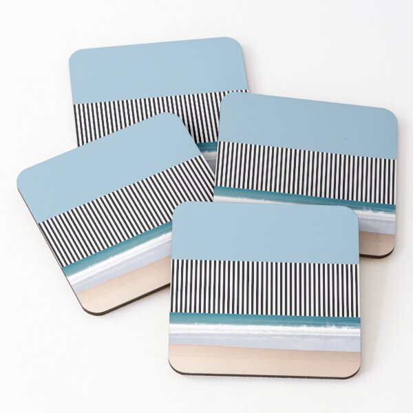 Item preview, Tide – Minimalist Beach Ocean Landscape designed and sold by Underdott.