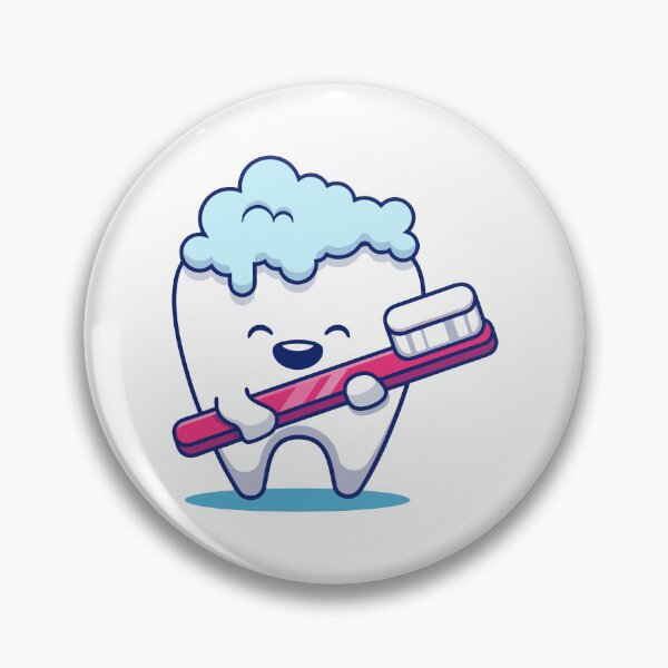 Item preview, Happy Cute Tooth Brushing with Toothpaste designed and sold by shalbmv.