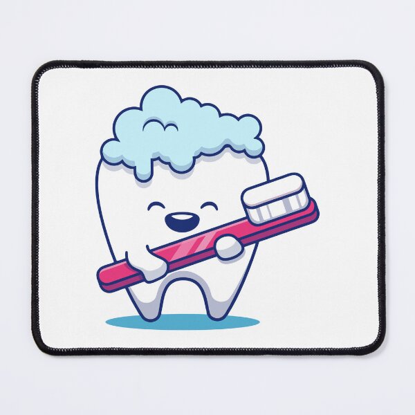 Item preview, Happy Cute Tooth Brushing with Toothpaste designed and sold by shalbmv.