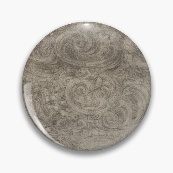 Item preview, A Deluge by Leonardo da Vinci Renaissance Storm Drawing Fine Art Print designed and sold by artofuniverse.
