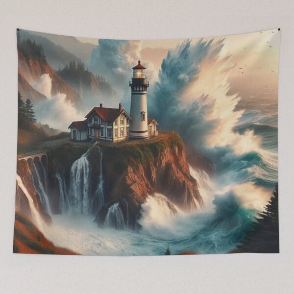 Item preview, Lighthouse #3 designed and sold by SoberMoon Studios .