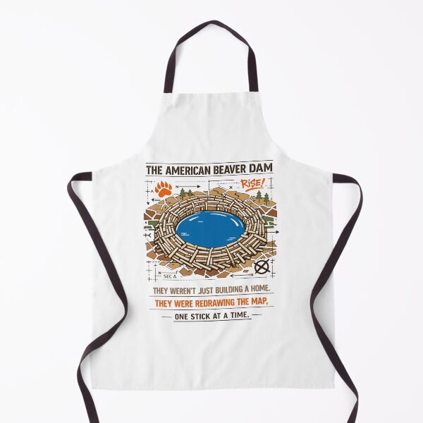 Item preview, American Beaver Dam Blueprint Nature Engineers designed and sold by WildlifeInc.
