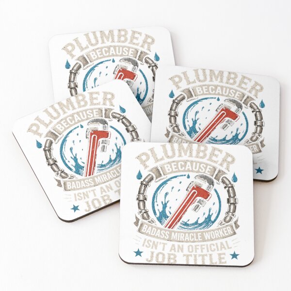 Item preview, Funny Plumber Badass Miracle Worker Retro Design designed and sold by AdrianRusetelu.