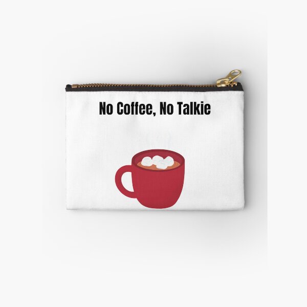 Item preview, No Coffee No Talkie - Red Mug with Marshmallows designed and sold by PeplumiArt.