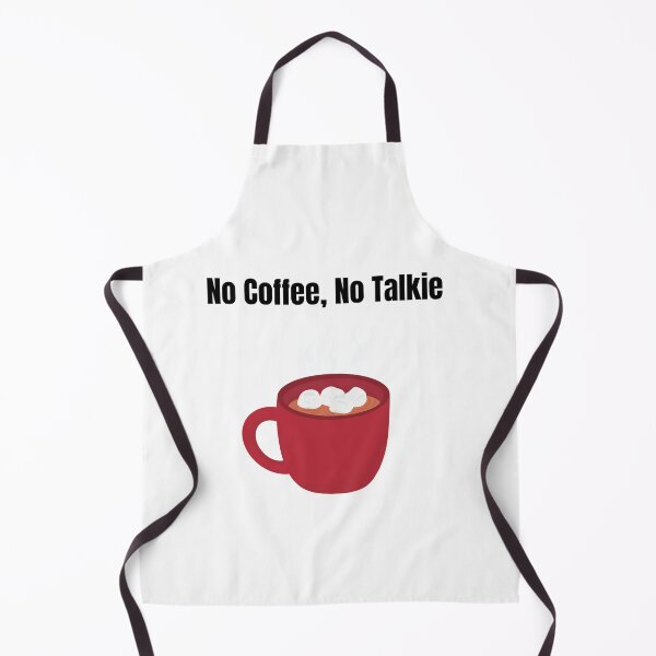 Item preview, No Coffee No Talkie - Red Mug with Marshmallows designed and sold by PeplumiArt.