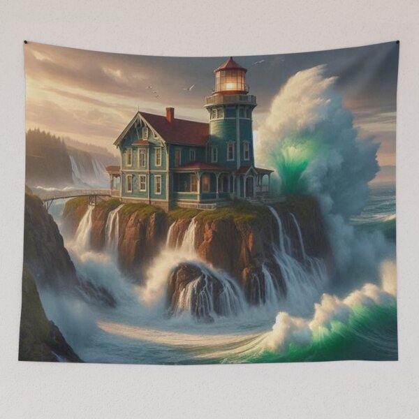 Item preview, Lighthouse #4 designed and sold by SoberMoon Studios .