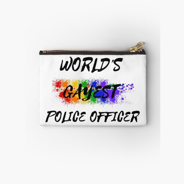 Item preview, World's Gayest Police Officer designed and sold by LuckyKermit.