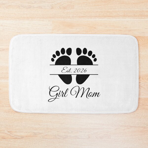 Item preview, Girl Mom Est. 2026 with Footprint Design designed and sold by JeweledDesigns.