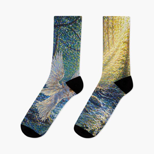 Item preview, “Midnight Angel Protects the River” designed and sold by RiverDeeDesigns.