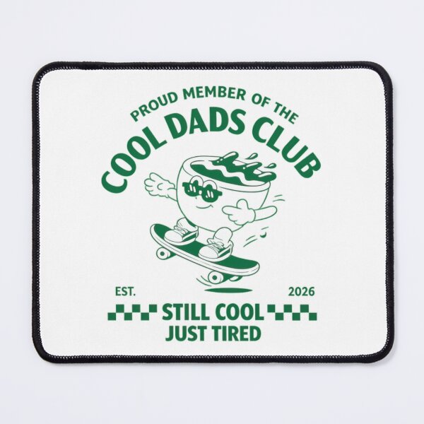 Item preview, Cool Dads Club Skateboarding Funny Dad Life Humor Gift Classic T-Shirt designed and sold by Animalfacts002.