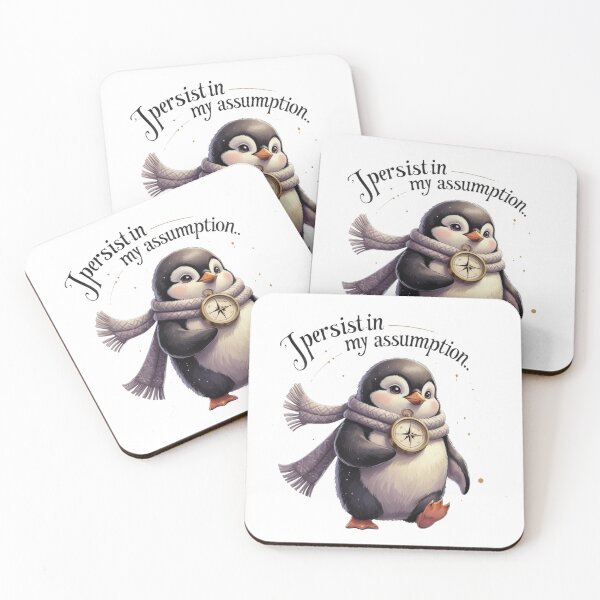 Item preview, Persist In My Assumption Cute Penguin Woodland Nursery Decor designed and sold by AQUILAKREO.