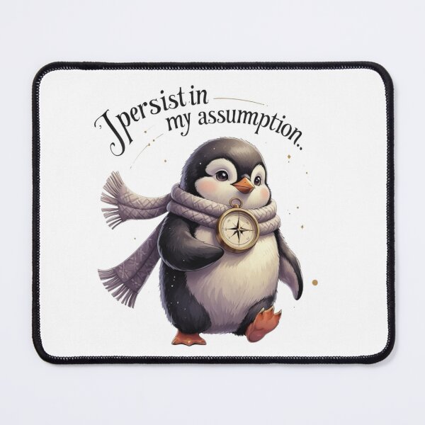 Item preview, Persist In My Assumption Cute Penguin Woodland Nursery Decor designed and sold by AQUILAKREO.