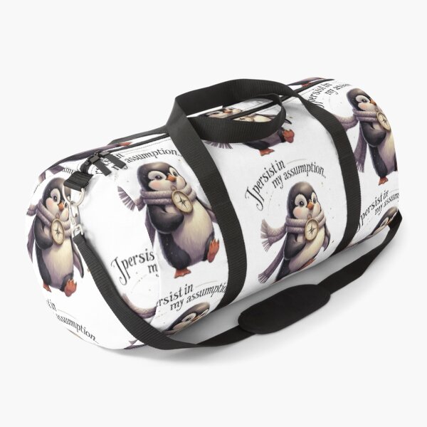 Item preview, Persist In My Assumption Cute Penguin Woodland Nursery Decor designed and sold by AQUILAKREO.