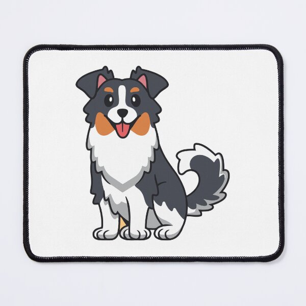 Item preview, Happy Australian Shepherd Dog Cartoon designed and sold by shalbmv.