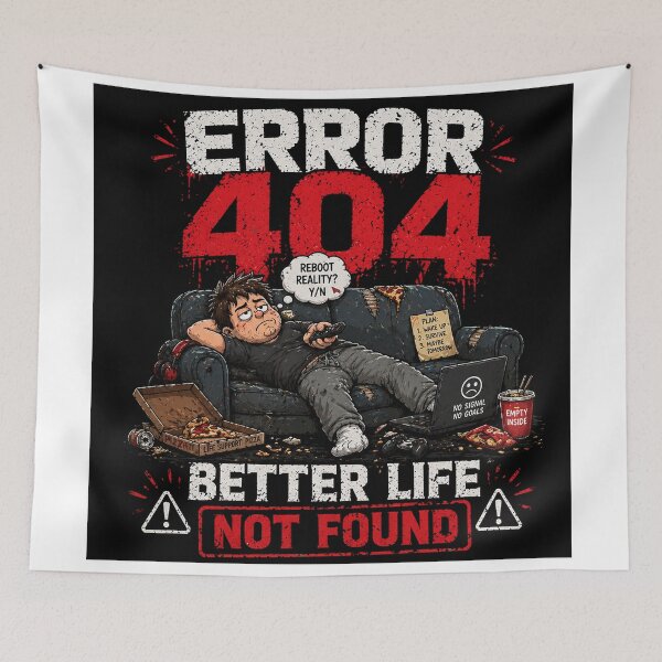 Item preview, Error 404 designed and sold by Pecata.