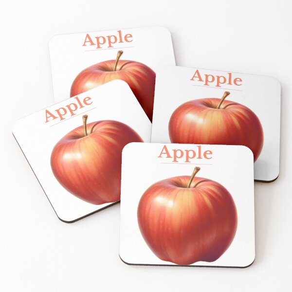 Item preview, Minimal Apple Illustration designed and sold by QuirkyCloud Designs.