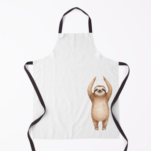 Item preview, Sloth Yoga Pose #07: Joyful Morning Stretch designed and sold by Quiet Joy Studio.