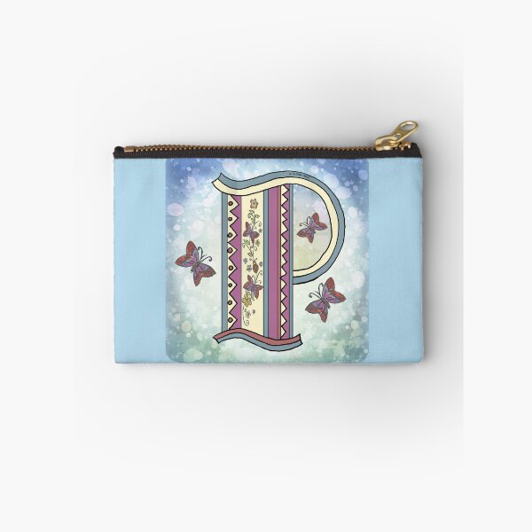 Item preview, Floral letter P Monogram designed and sold by artmuvz.