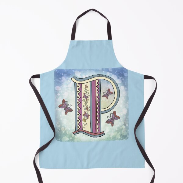 Item preview, Floral letter P Monogram designed and sold by artmuvz.