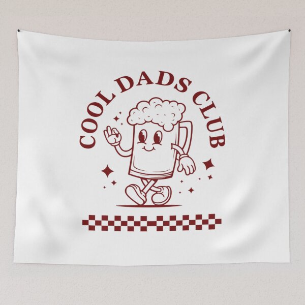 Item preview, Cool Dads Club Beer Mug Retro Funny Fatherhood Humor Gift Classic T-Shirt designed and sold by Animalfacts002.