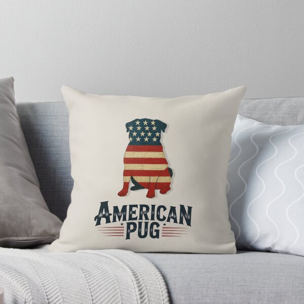Item preview, Pug Dog Patriotic American Flag T-shirt Phone Case designed and sold by candiscamera.