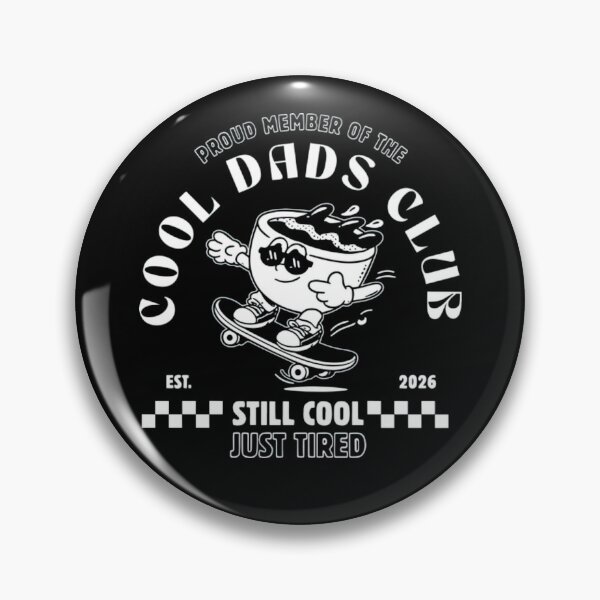 Item preview, Cool Dads Club Minimal Skate Dad Funny Fatherhood Gift Classic T-Shirt designed and sold by Animalfacts002.