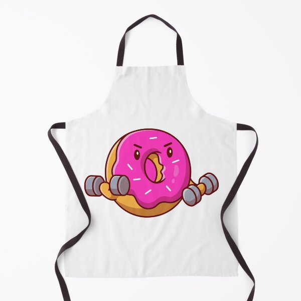 Item preview, Funny Gym Donut Lifting Dumbbells designed and sold by shalbmv.