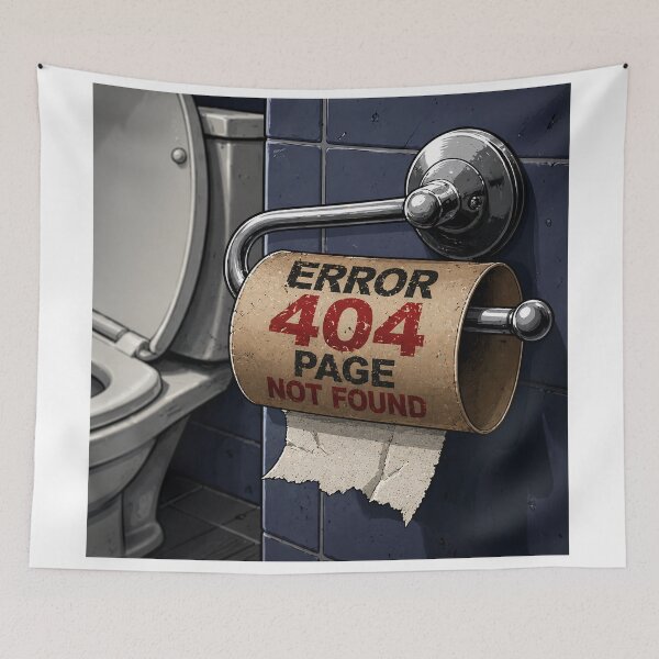 Item preview, Error 404 designed and sold by Pecata.