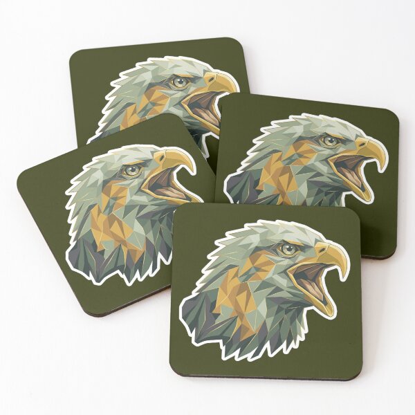 Item preview, Earth & Gold Screaming Eagle  designed and sold by unboxedbyJuls.