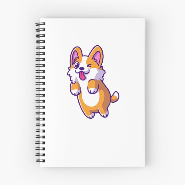 Item preview, Playful Winking Corgi Dog Illustration designed and sold by shalbmv.