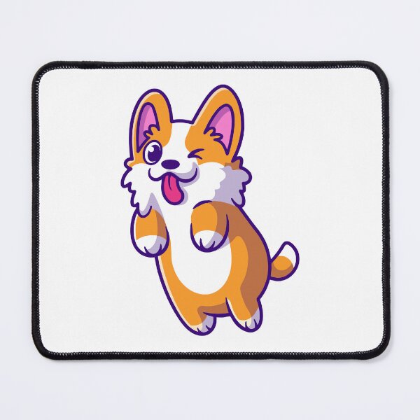 Item preview, Playful Winking Corgi Dog Illustration designed and sold by shalbmv.