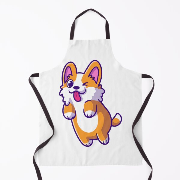 Item preview, Playful Winking Corgi Dog Illustration designed and sold by shalbmv.