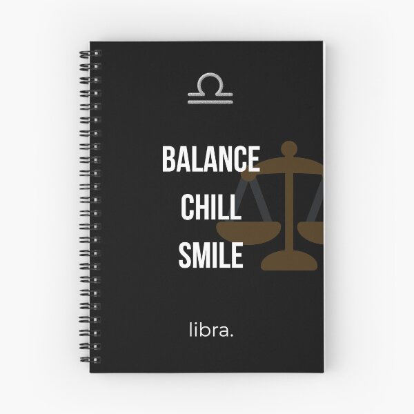 Item preview, Libra Zodiac Balance Chill Smile Black Design designed and sold by Milena018.