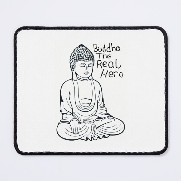 Item preview, Buddha the real hero  designed and sold by Ramen  De.