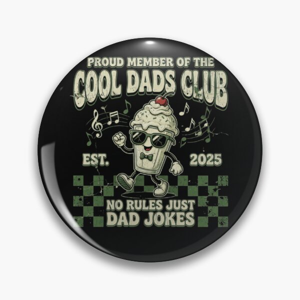 Item preview, Cool Dads Club Music Retro Funny Dad Jokes Father Gift Classic T-Shirt designed and sold by Animalfacts002.