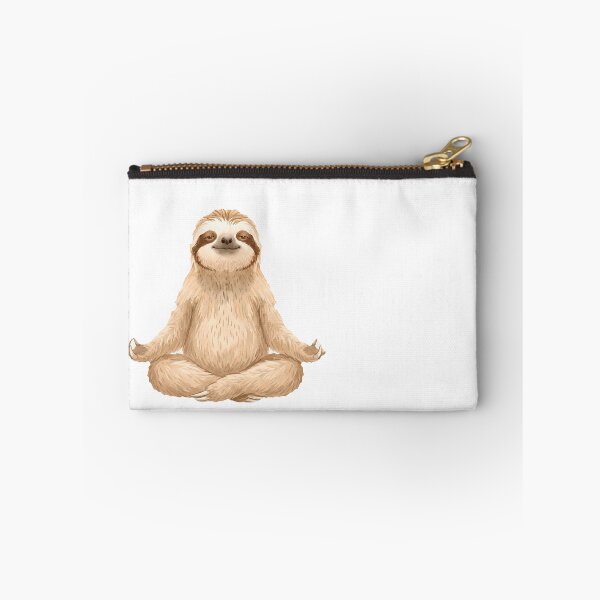 Item preview, Sloth Yoga Pose #01: Calm Lotus Pose designed and sold by Quiet Joy Studio.