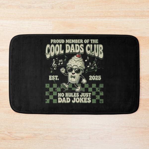 Item preview, Cool Dads Club Music Retro Funny Dad Jokes Father Gift Classic T-Shirt designed and sold by Animalfacts002.