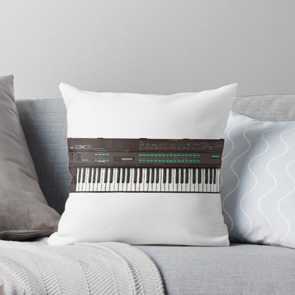 Item preview, Yamaha DX7 Digital FM Synthesizer Retro Illustration designed and sold by motionbymarco.