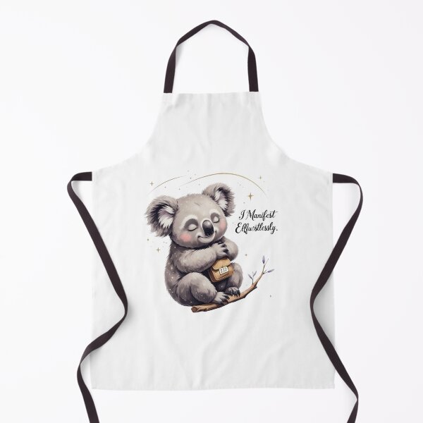Item preview, I Manifest Effortlessly 222 Cute Koala Woodland Nursery Art designed and sold by AQUILAKREO.