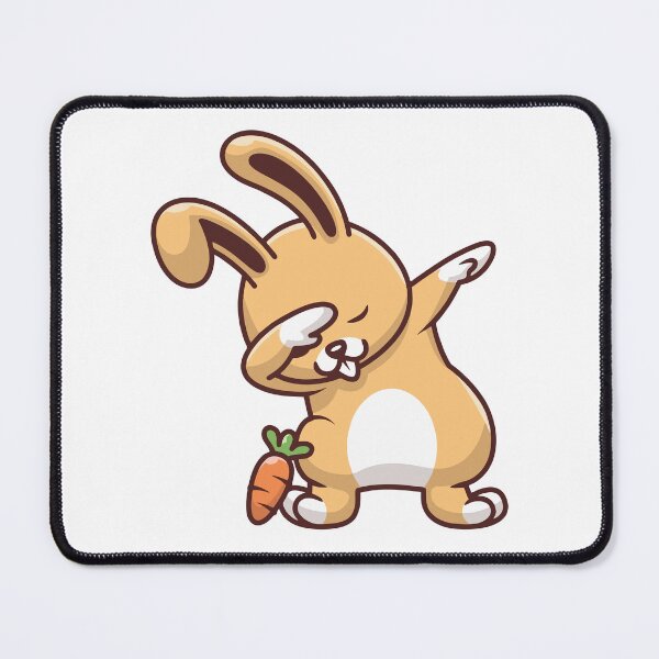 Item preview, Funny Dabbing Bunny Rabbit with Carrot designed and sold by shalbmv.
