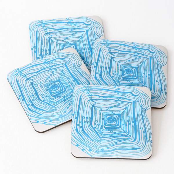 Item preview, Blue patterns  designed and sold by sonamkumari333.