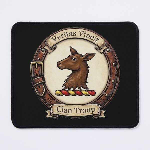 Item preview, Clan Troup Crest designed and sold by BagTown Clans.