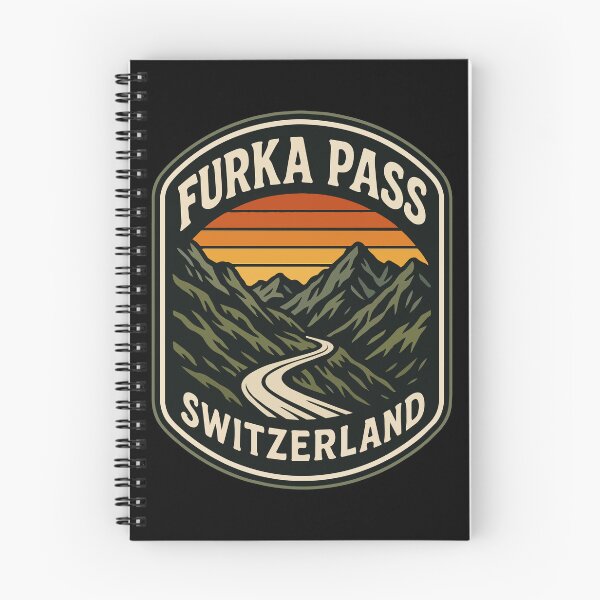 Item preview, Furka Pass Switzerland Alpst Vintage Travel designed and sold by TomFrontierArt.