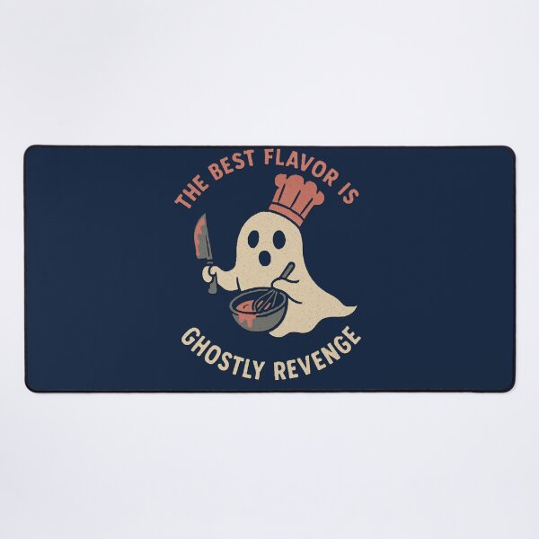 Item preview, Funny Ghost Chef The Best Flavor Is Ghostly Revenge Dark Humor Halloween T-Shirt designed and sold by Negisandeep studio.