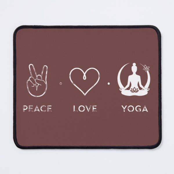 Item preview, Peace, Love & Yoga: Zen and Spiritual Design designed and sold by montaodujour.
