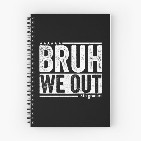 Item preview, Bruh We Out 5th Graders Elementary School Graduation Student designed and sold by 76Valeria.